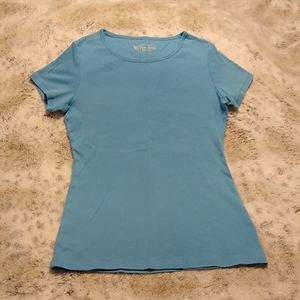 Excellent Victoria's Secret Blue Shirt: Small